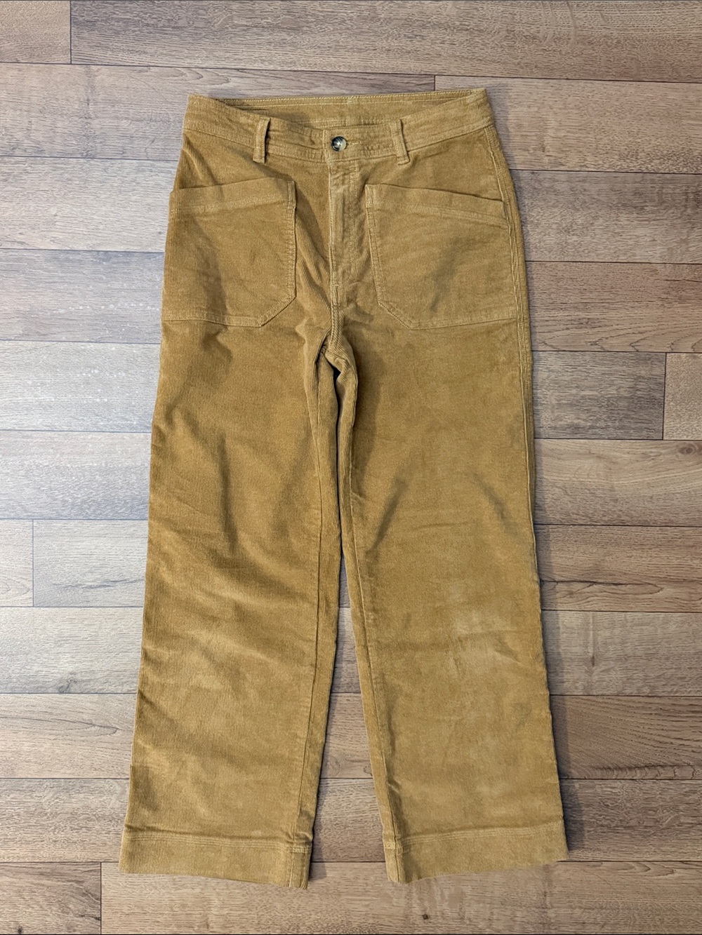 Patagonia Size 6 Women's Wide-Leg Corduroy Pants Trailing Walk Hiking Gorpcore